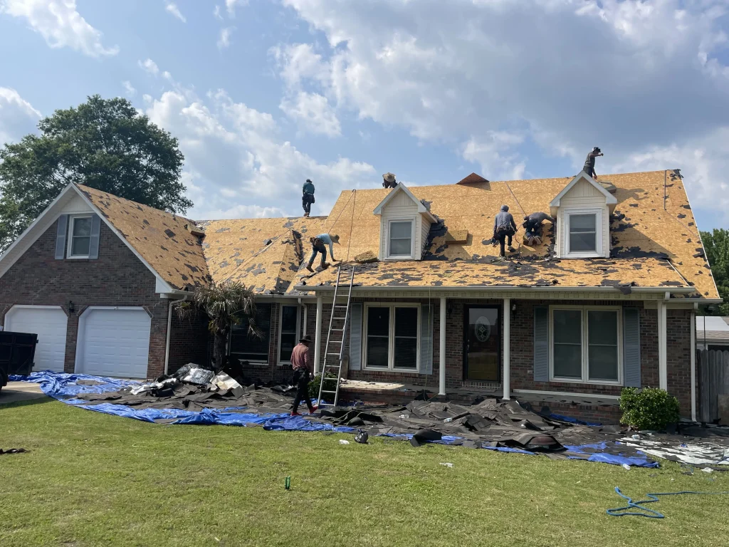 GAF Timberline HDZ Pewter Gray shingles installed on Athens, AL home