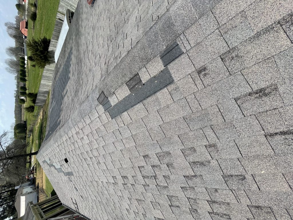Close-up of GAF Timberline HDZ Pewter Gray installation in Athens, AL