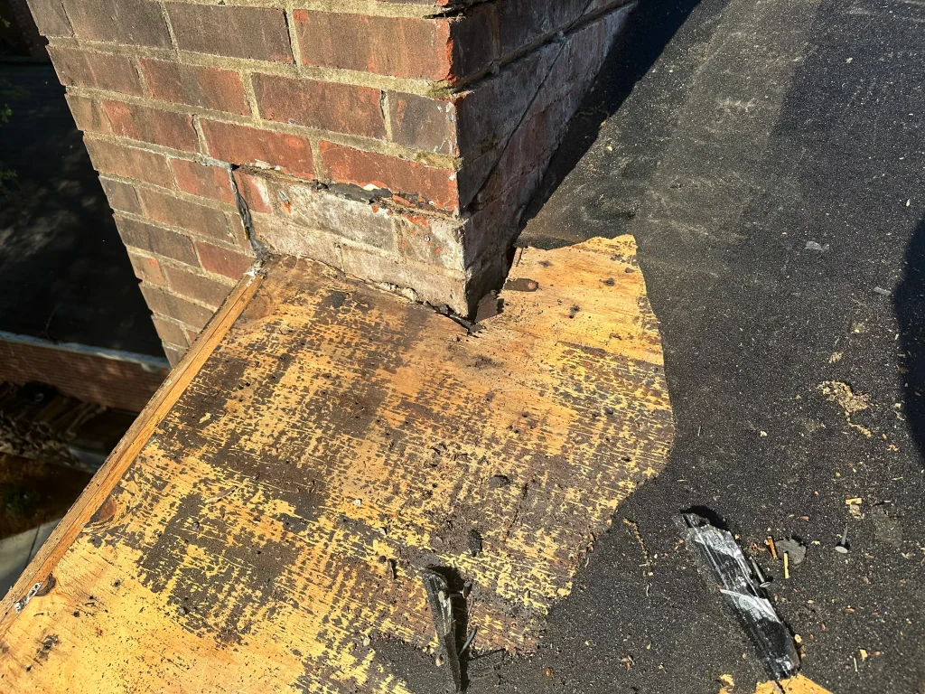 Prep work during roof replacement project in Decatur AL