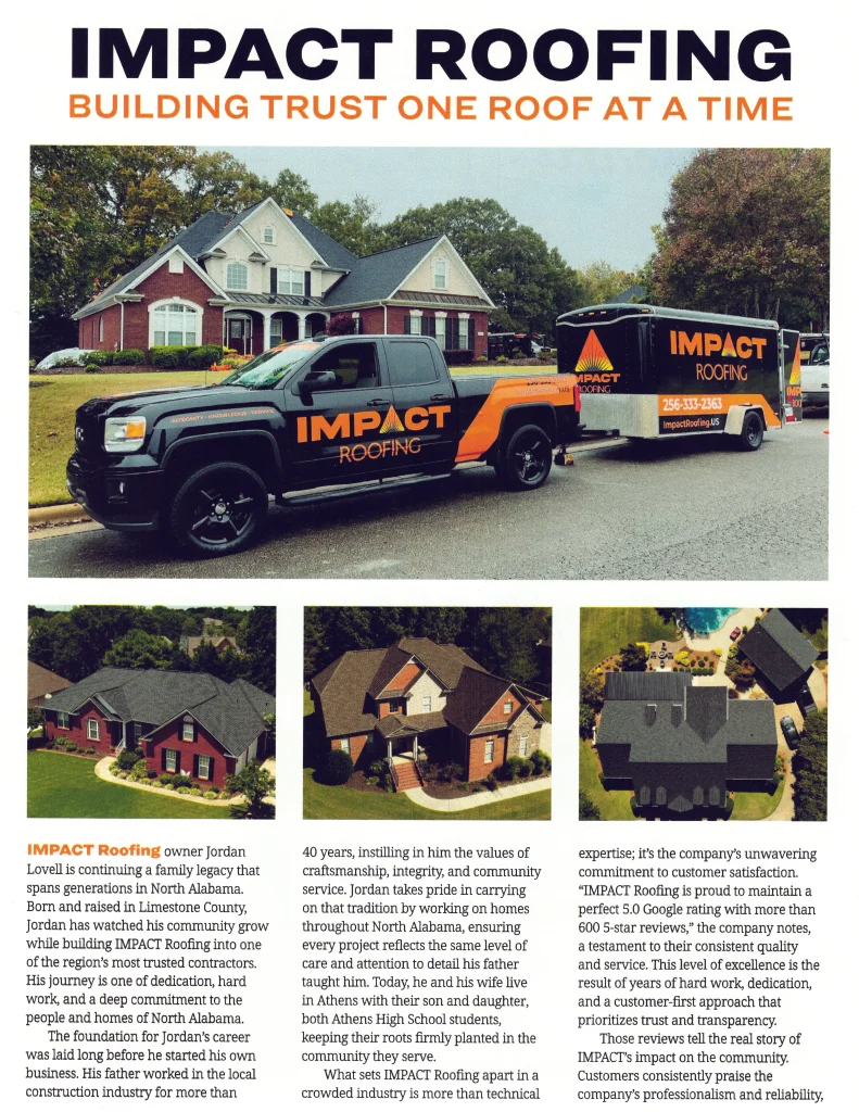 Stroll Magazine article featuring IMPACT roofing