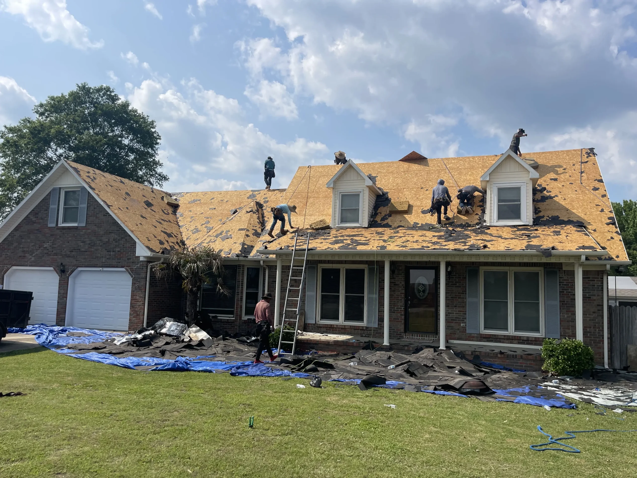 GAF Timberline HDZ Pewter Gray shingles installed on Athens, AL home